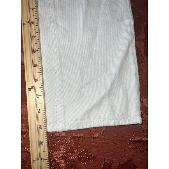 Cali 1850 High Rise‎ Ripped 2 Toned Light Washed Juniors Jeans Size 1/25 - Picture 3 of 11